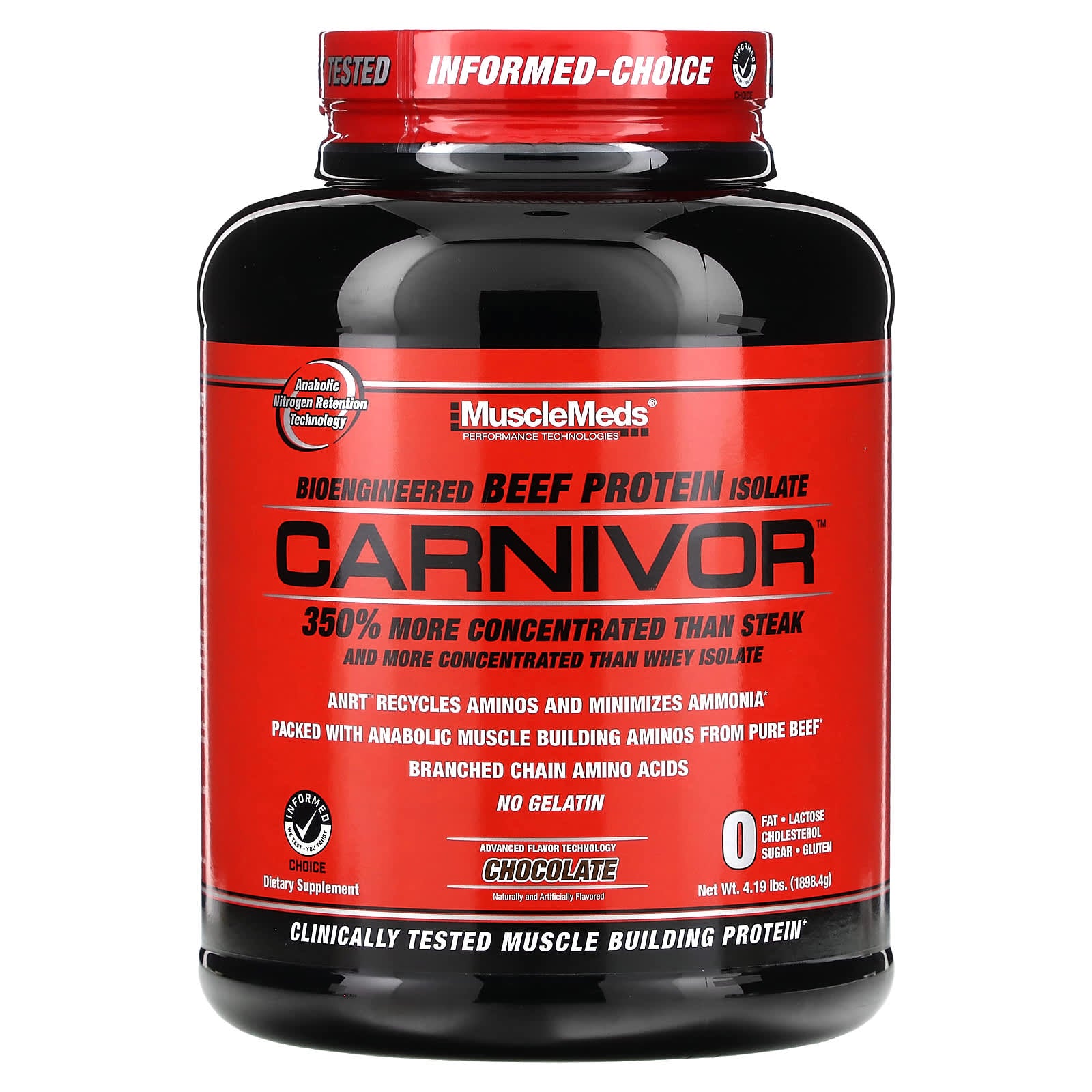 Proteína Carnivor Mass 5.7 Libras Musclemeds