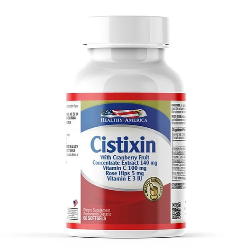 Cistixin 60 Softgels | Healthy America – Cranberry + Vitaminas