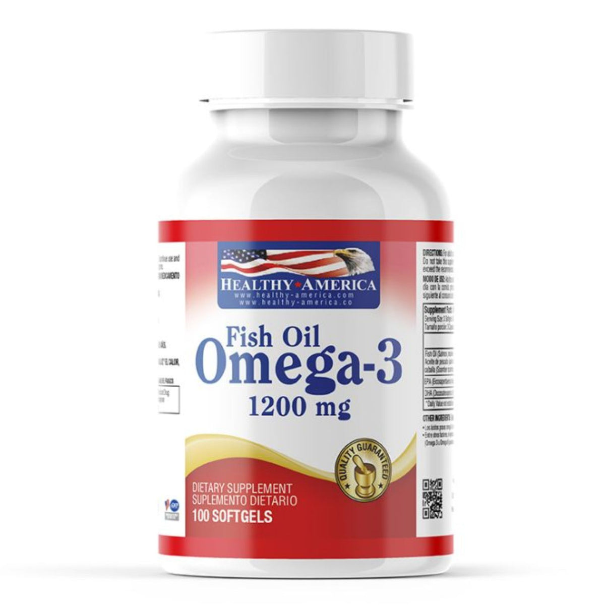 Fish Oil Omega - 3 1200 mg
