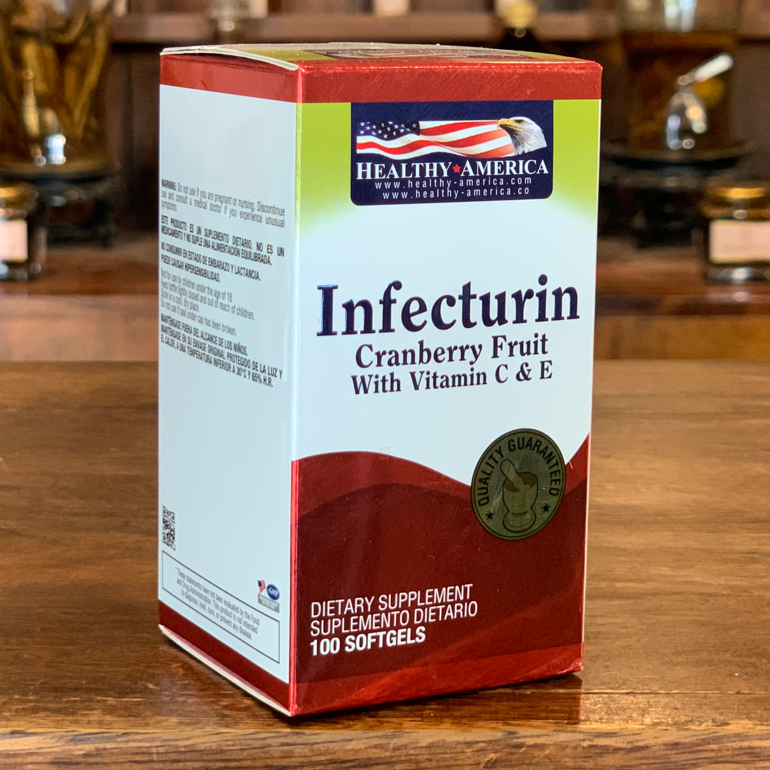 Infecturin Cranberry Fruit With Vitamin C & E