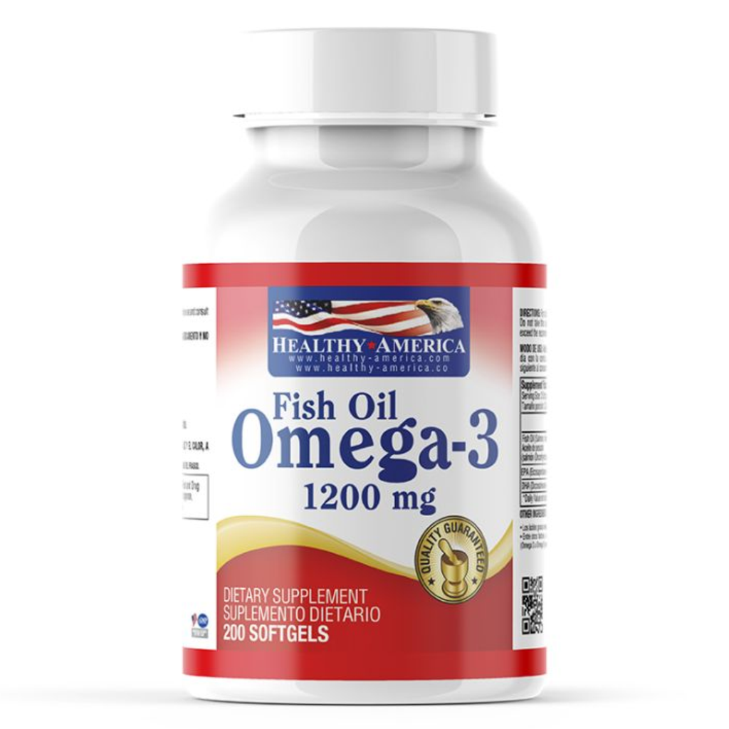 Omega 3 1200mg 200 Softgels