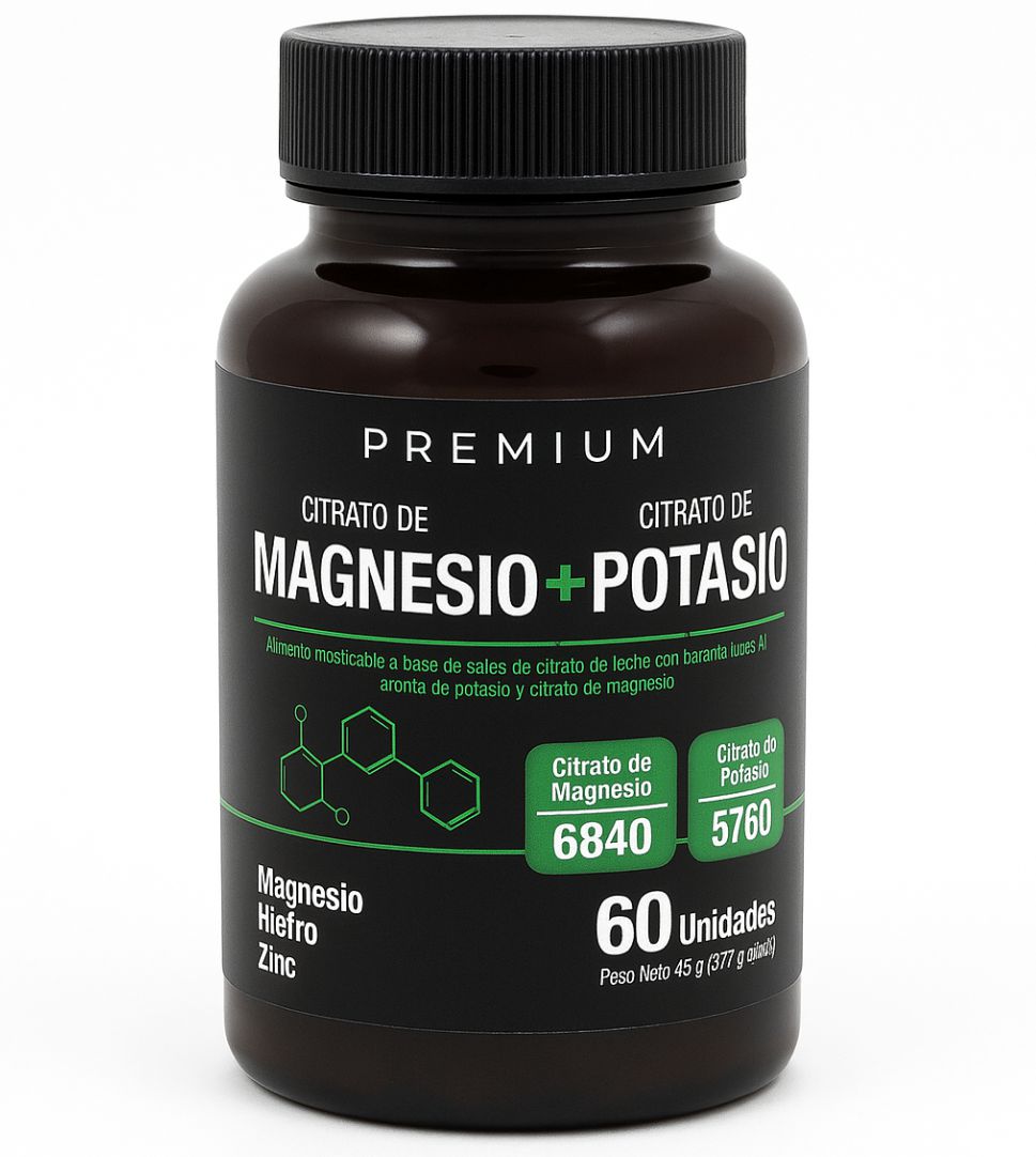 Citrato de MAGNESIO + POTASIO