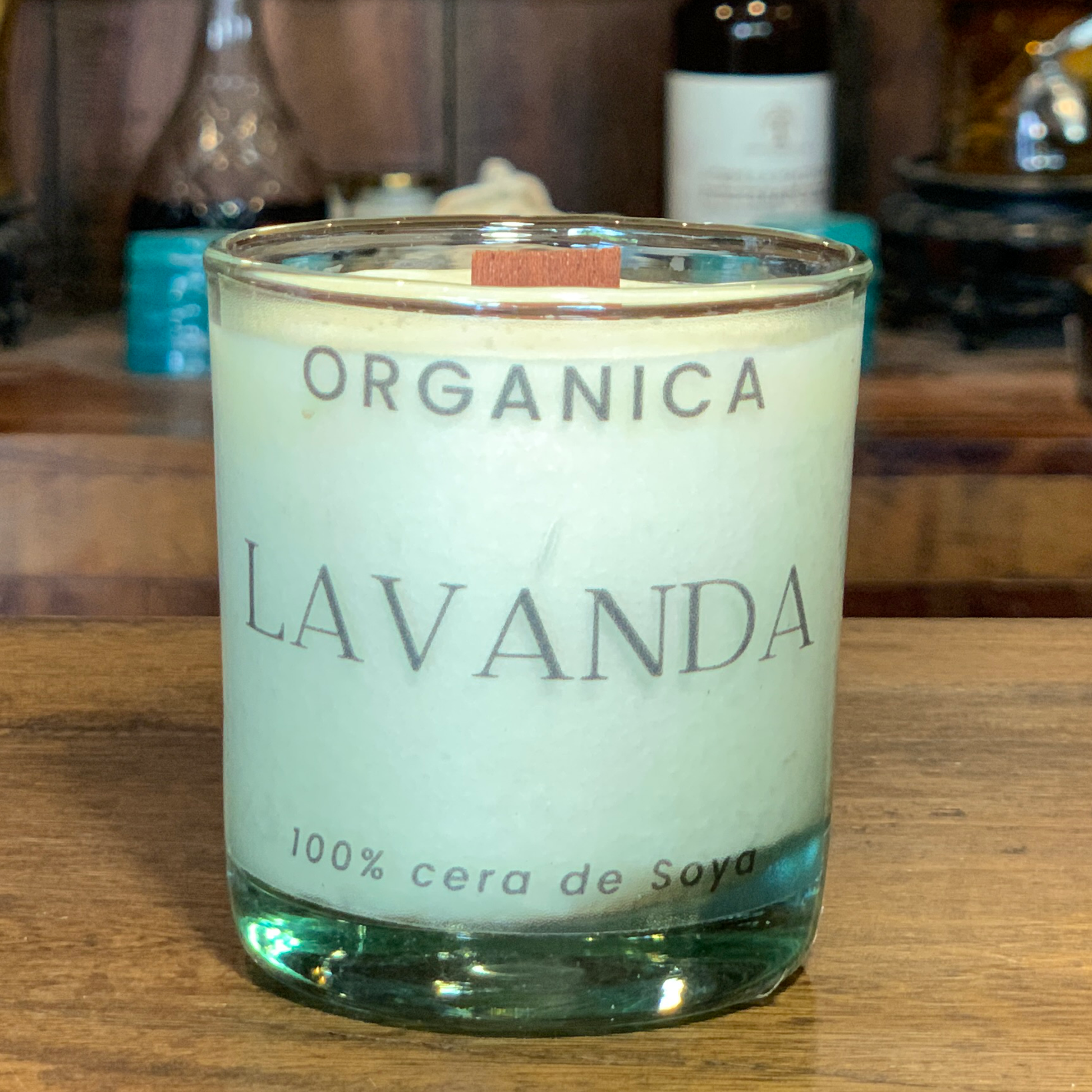 Vela Lavanda Organica