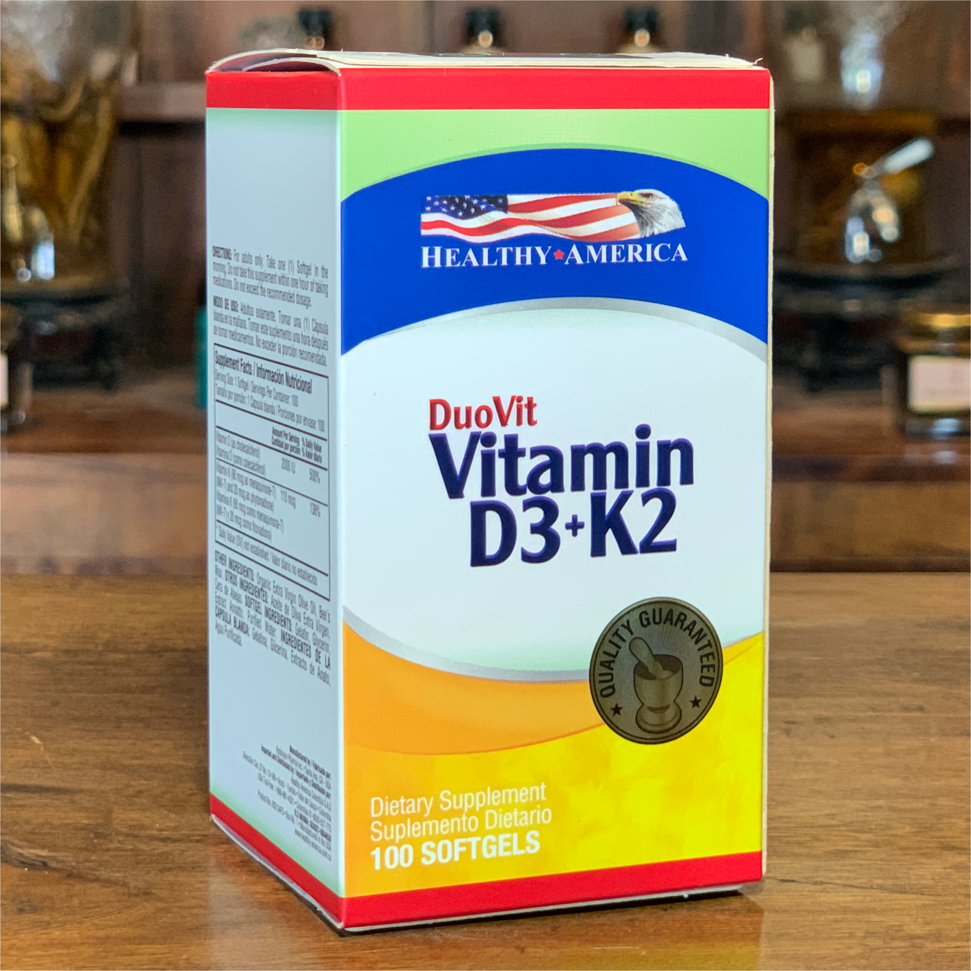 Vitamin D3+K2 100