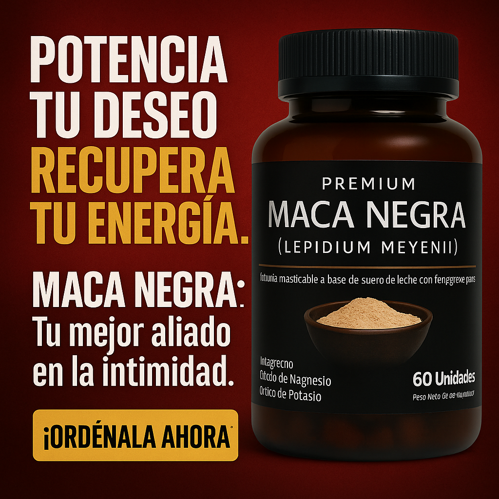 Maca Negra Premium