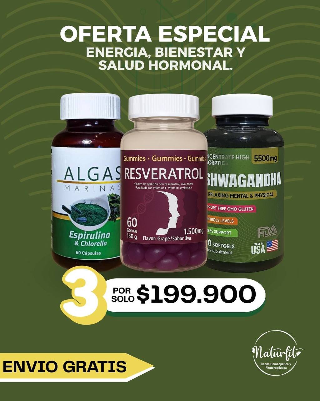 💥 PROMO SALUD TOTAL – Cuidado Integral en un Solo Paquete