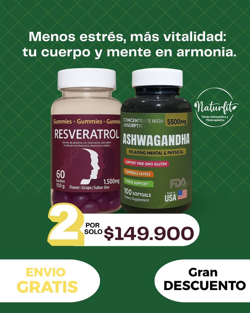 💥 PROMO SALUD TOTAL – Cuidado Integral en un Solo Paquete