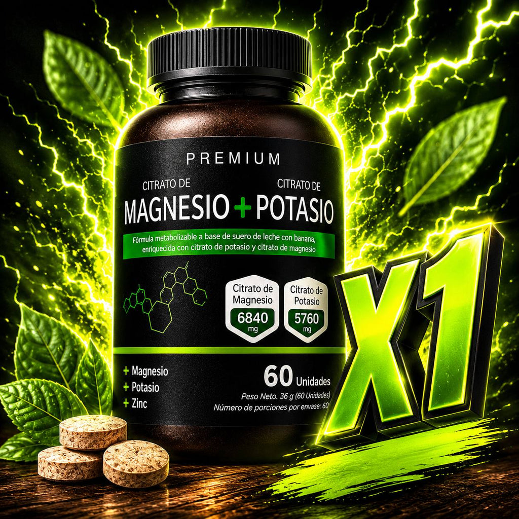 Citrato de MAGNESIO + POTASIO