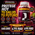 Gomitas con resveratrol, Sabor a uva