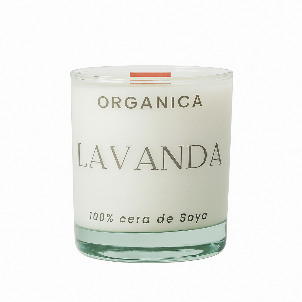 Vela Lavanda Organica