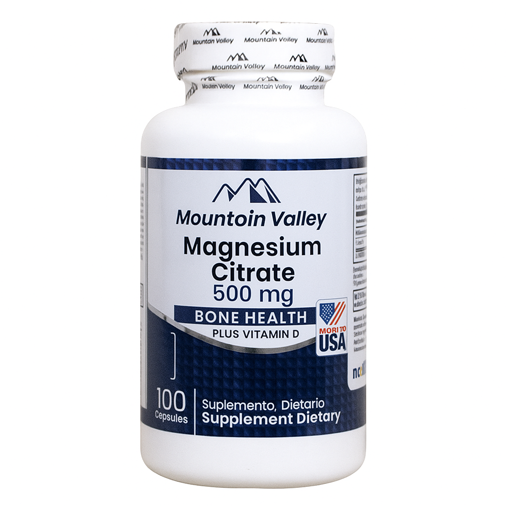 Citrato de Magnesio 500mg